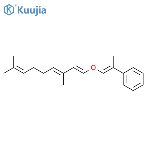 BENZENE, [2-[(3,8-DIMETHYL-1,3,7-NONATRIENYL)OXY]-1-METHYLETHENYL]- structure
