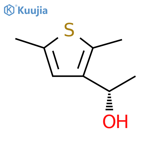(1S)-1-(2,5-dimethylthiophen-3-yl)ethan-1-ol structure