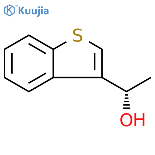 (1S)-1-(1-benzothiophen-3-yl)ethan-1-ol structure