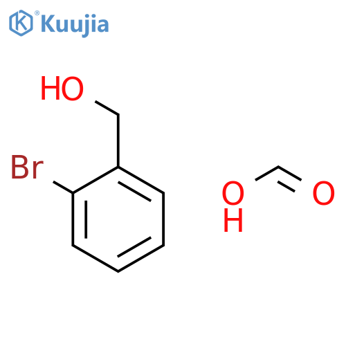 Benzenemethanol, 2-bromo-, formate structure