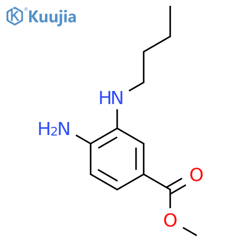 Methyl 4-amino-3-(butylamino)benzoate structure