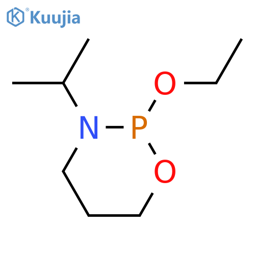 2H-1,3,2-OXAZAPHOSPHORINE, 2-ETHOXYTETRAHYDRO-3-(1-METHYLETHYL)- structure