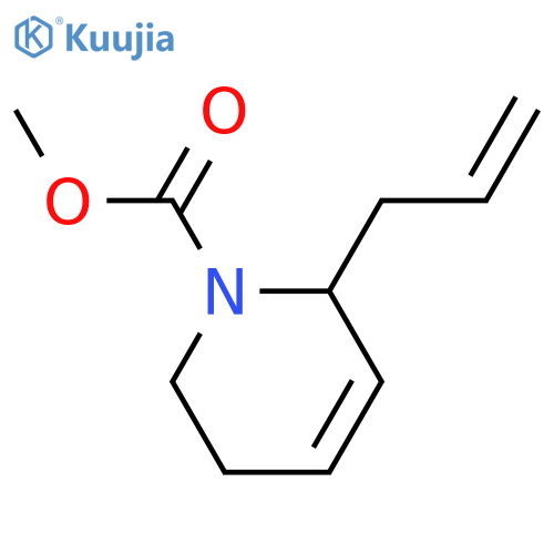 1(2H)-Pyridinecarboxylic acid, 5,6-dihydro-2-(2-propenyl)-, methyl ester (9CI) structure