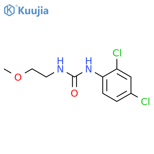 1-(2,4-Dichlorophenyl)-3-(2-methoxyethyl)urea structure