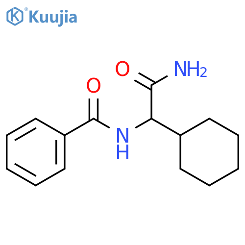 BENZAMIDE, N-(2-AMINO-1-CYCLOHEXYL-2-OXOETHYL)- structure