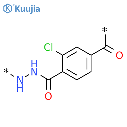 Poly[hydrazocarbonyl(chloro-1,4-phenylene)carbonyl] structure