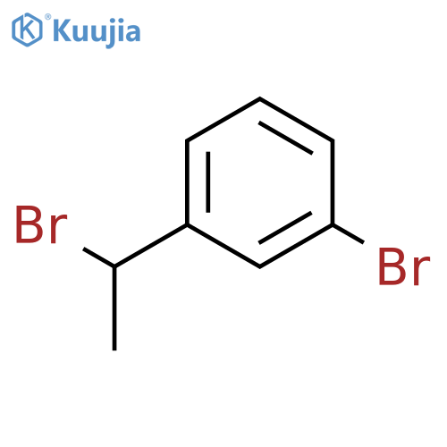 1-Bromo-3-(1-bromoethyl)benzene structure