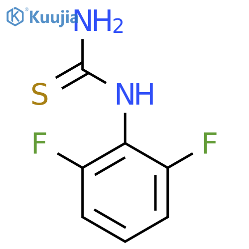 (2,6-difluorophenyl)thiourea structure