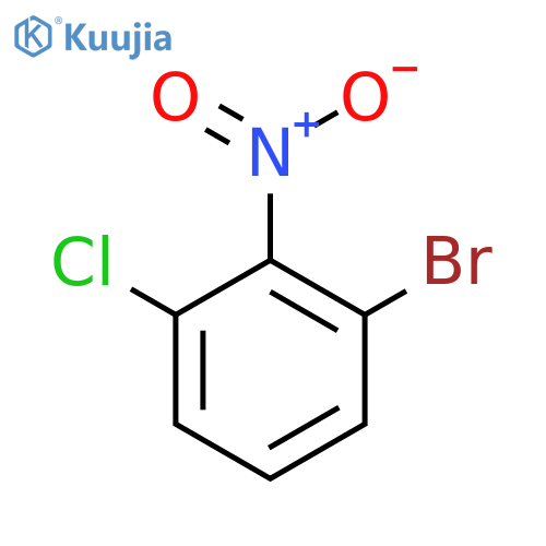 1-Bromo-3-chloro-2-nitrobenzene structure
