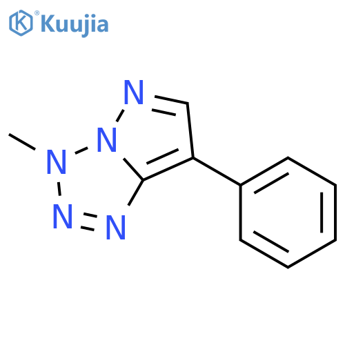 3H-Pyrazolo[1,5-d]tetrazole, 3-methyl-7-phenyl- structure