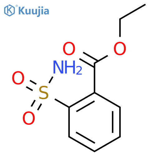 Ethyl 2-sulfamoylbenzoate structure