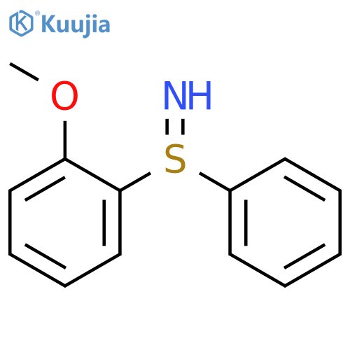 SULFILIMINE, S-(2-METHOXYPHENYL)-S-PHENYL- structure