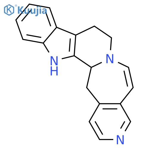 9,14,14b,15-tetrahydro-8H-pyrido[4'',3'':4',5']azepino[1',2':1,2]pyrido[3,4-b]indole structure