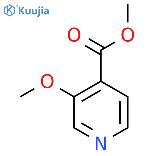 Methyl 3-methoxyisonicotinate structure