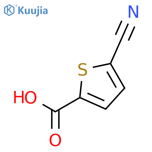5-Cyanothiophene-2-carboxylic acid structure