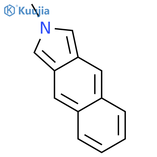 2-methyl-2H-benzo[f]isoindole structure