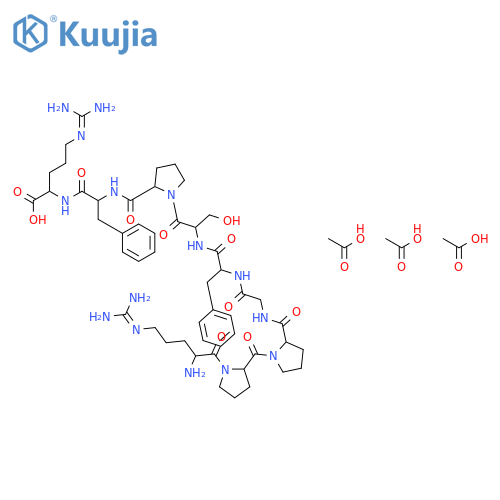 Bradykinin triacetate structure