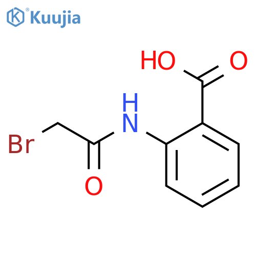 Benzoic acid, 2-[(bromoacetyl)amino]- structure