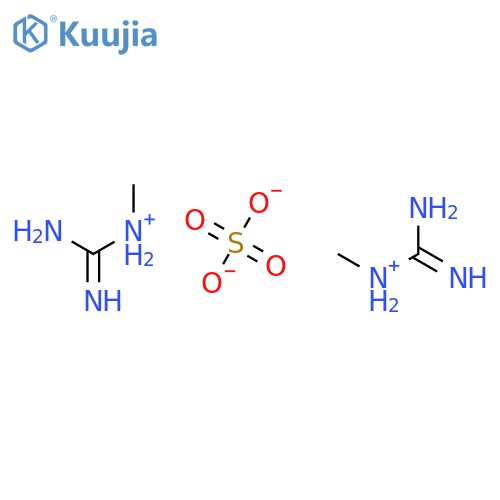 1-Methylguanidine Sulfate structure