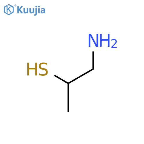 1-aminopropane-2-thiol structure