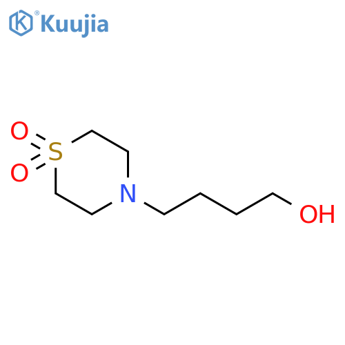 4-(4-Hydroxybutyl)thiomorpholine 1,1-Dioxide structure