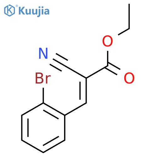 Ethyl 3-(2-Bromophenyl)-2-Cyanoacrylate structure