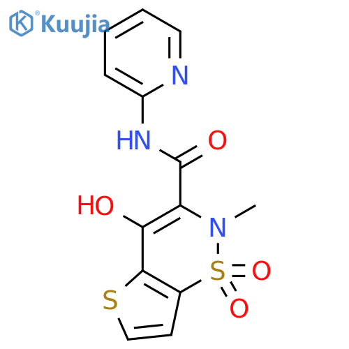 Tenoxicam structure