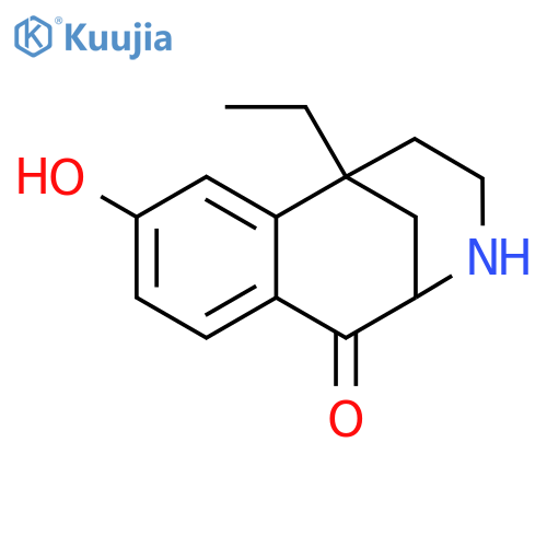 2,6-Methano-3-benzazocin-1(2H)-one,6-ethyl-3,4,5,6-tetrahydro-8-hydroxy- structure