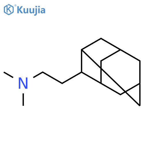 Tricyclo[3.3.1.13,7]decane-2-ethanamine, N,N-dimethyl- structure