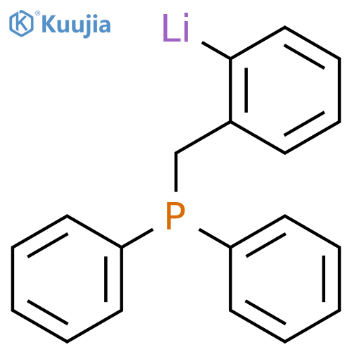 Lithium, [2-[(diphenylphosphino)methyl]phenyl]- structure