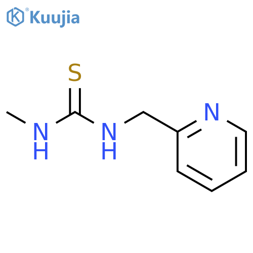 Thiourea, N-methyl-N'-(2-pyridinylmethyl)- structure