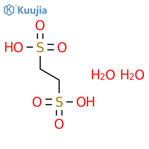 1,2-Ethanedisulfonic Acid Dihydrate structure