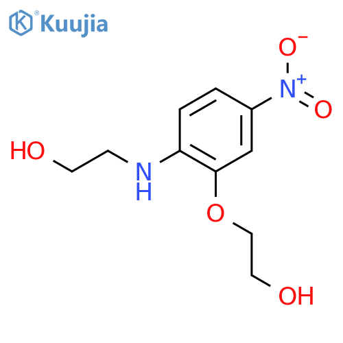 N,O-Di(2-hydroxyethyl)-2-amino-5-nitrophenol structure