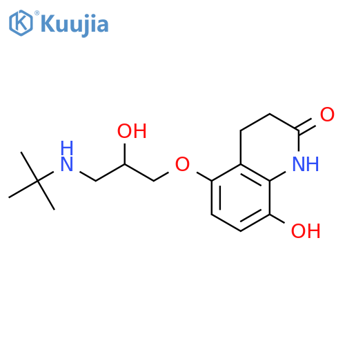 8-hydroxycarteolol structure