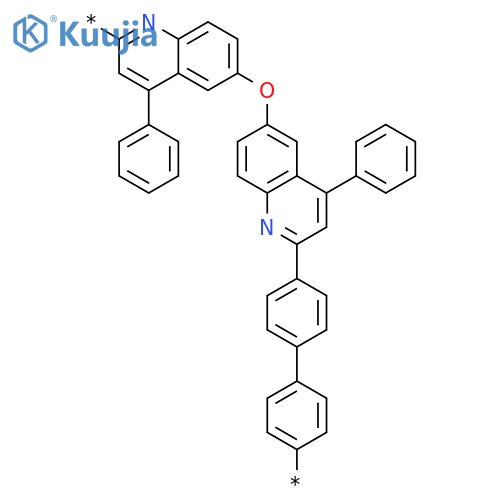 POLY[(4-PHENYL-2,6-QUINOLINEDIYL)OXY(4-PHENYL-6,2-QUINOLINEDIYL)[1,1'-BIPHENYL]-4,4'-DIYL] structure