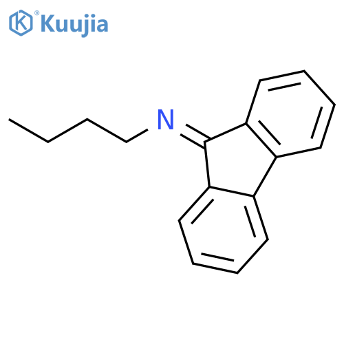 1-Butanamine, N-9H-fluoren-9-ylidene- structure