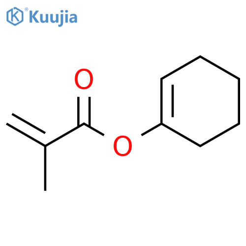 2-Propenoic acid, 2-methyl-, cyclohexenyl ester structure