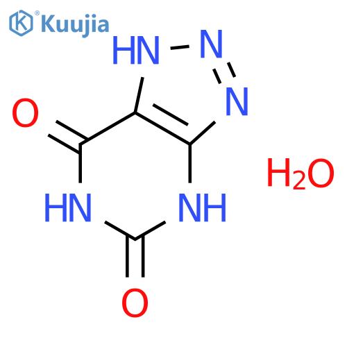 8-Azaxanthine Monohydrate structure