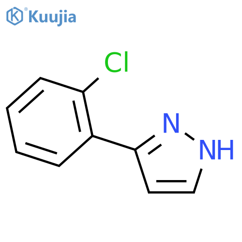 5-(2-Chlorophenyl)-1H-pyrazole structure