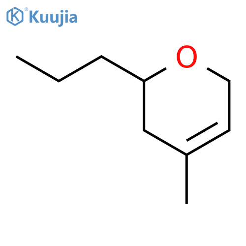 2H-Pyran, 3,6-dihydro-4-methyl-2-propyl- structure