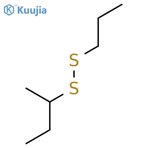Disulfide, 1-methylpropyl propyl structure