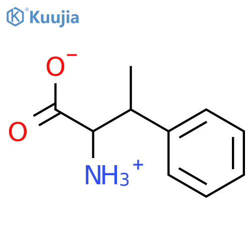 D-Phenylalanine, b-methyl-, hydrochloride (1:1), (bR)-rel- structure