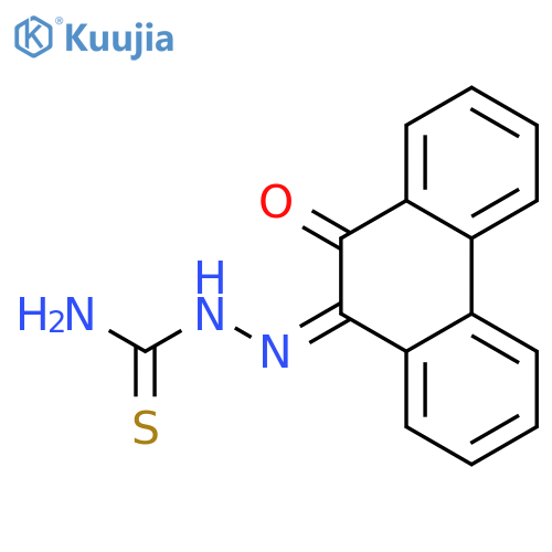 Hydrazinecarbothioamide,2-(10-oxo-9(10H)-phenanthrenylidene)- structure