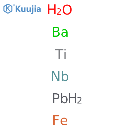 Barium iron lead niobium titanium oxide structure