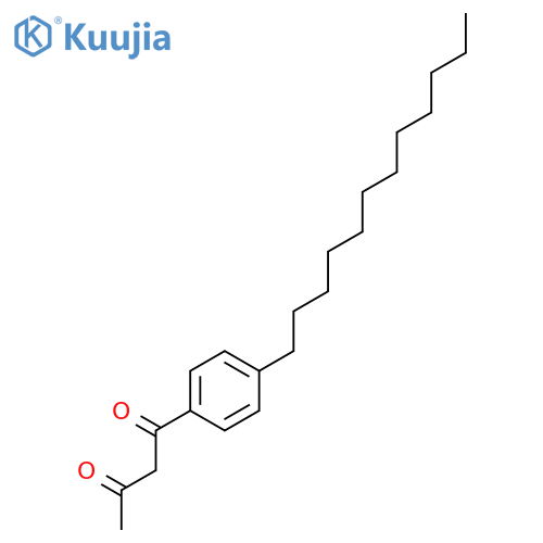 1,3-BUTANEDIONE, 1-(4-DODECYLPHENYL)- structure