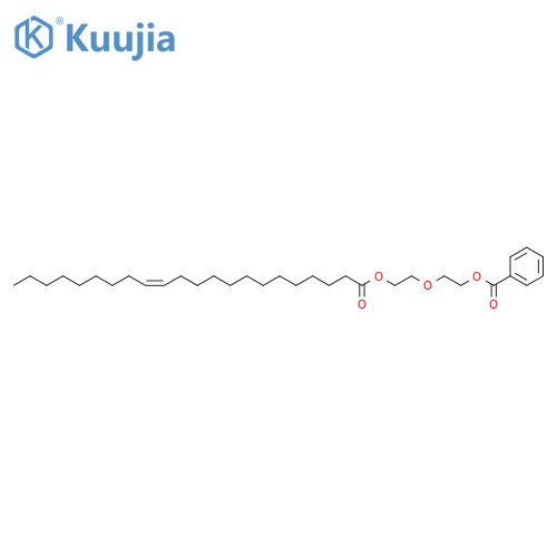 13-Docosenoic acid, 2-[2-(benzoyloxy)ethoxy]ethyl ester, (Z)- structure