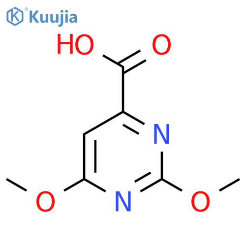 2,4-Dimethoxypyrimidine-6-carboxylic Acid structure