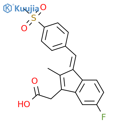 SULINDAC SULFONE structure
