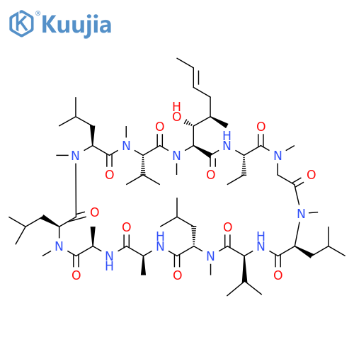 Cyclosporin A structure
