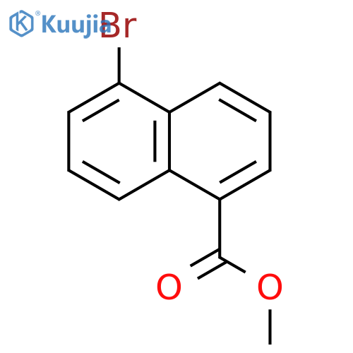 methyl 5-bromonaphthalene-1-carboxylate structure